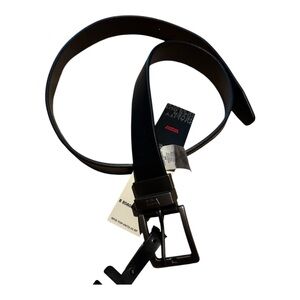 Men's Levi's Black Leather Belt Size 38